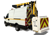 Van Hire Cambridge - 12.5M Cherry Picker 3.5T - Van hire Cambridge