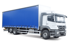 Van Hire Cambridge - 26 Tonne Curtain Side Truck - Truck hire Cambridge