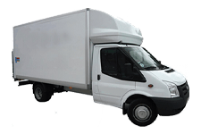 Van Hire Cambridge - Ford Luton Box Tail Lift - Van hire Cambridge