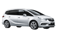 Van Hire Cambridge - Vauxhall Zafira 5 + 2 - Minibus hire Cambridge